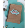 Caderno Sara tintado