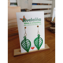 Pendentes de metacrilato vert