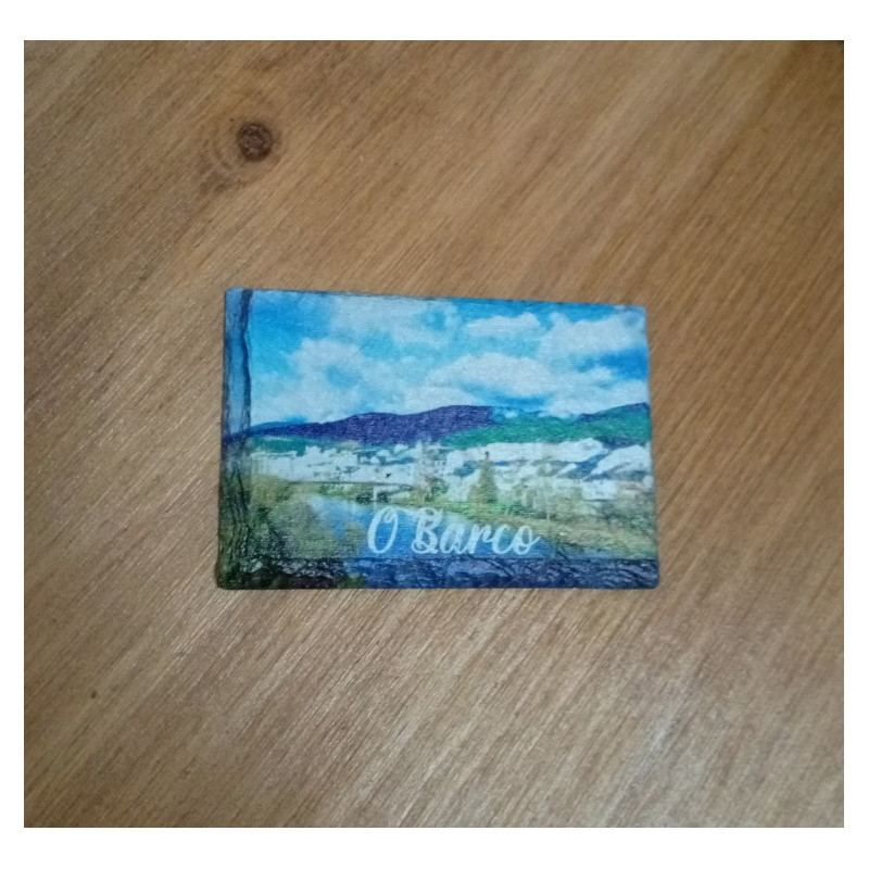Imán de lousa grabado