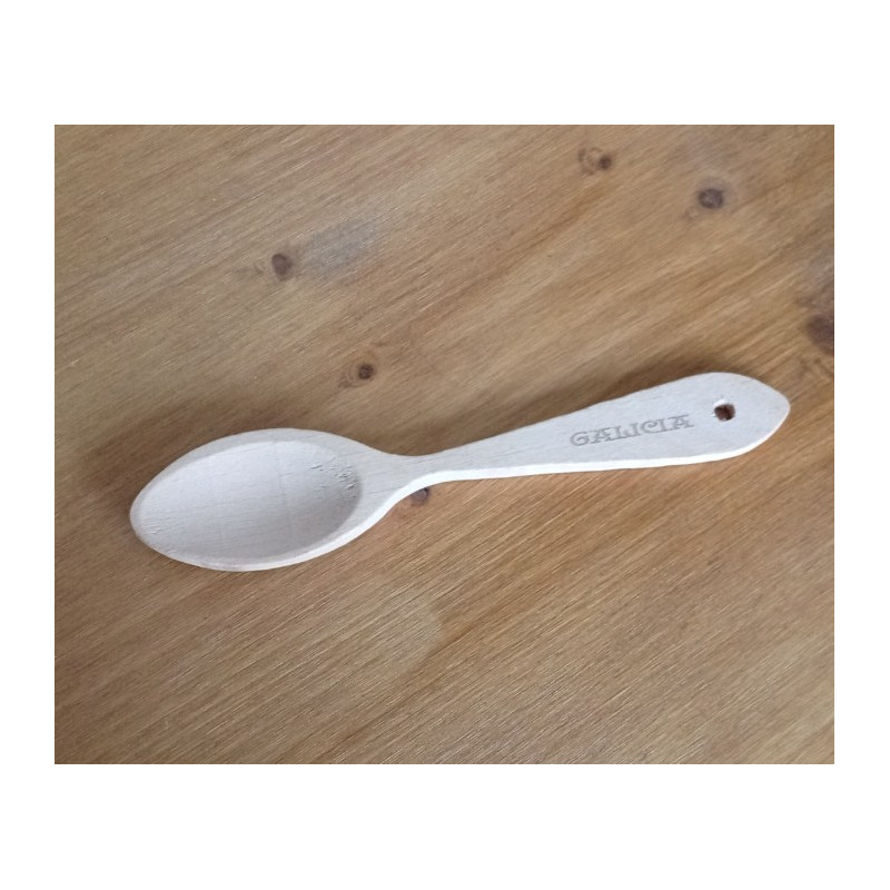 Cuchara grabada cociña